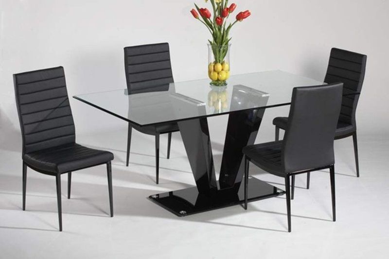 Amazing Fresh Glass Dining Table