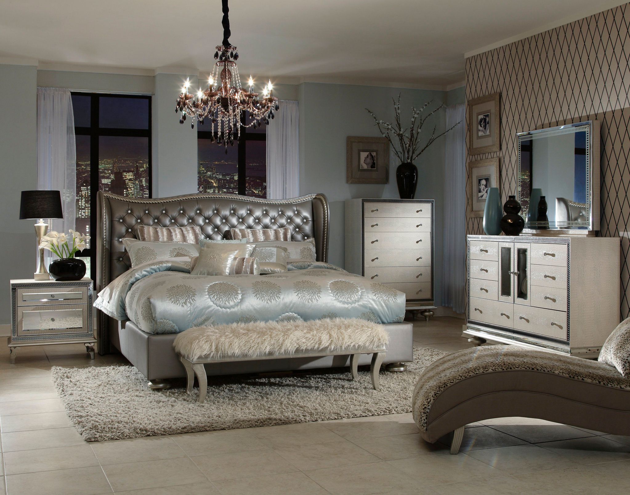 Bed Silver Design