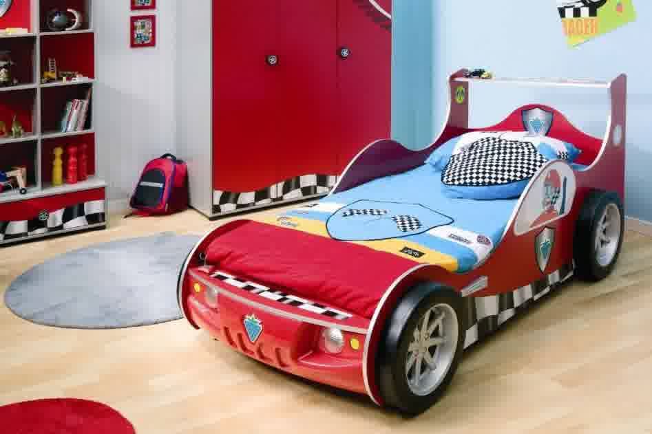 Car Race Kids Bedroom Furniture
