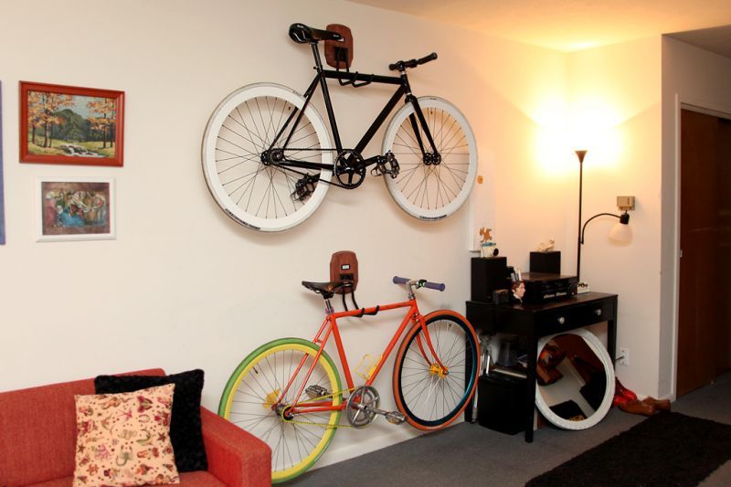 Creative Bike Storage Indoor Design Ideas