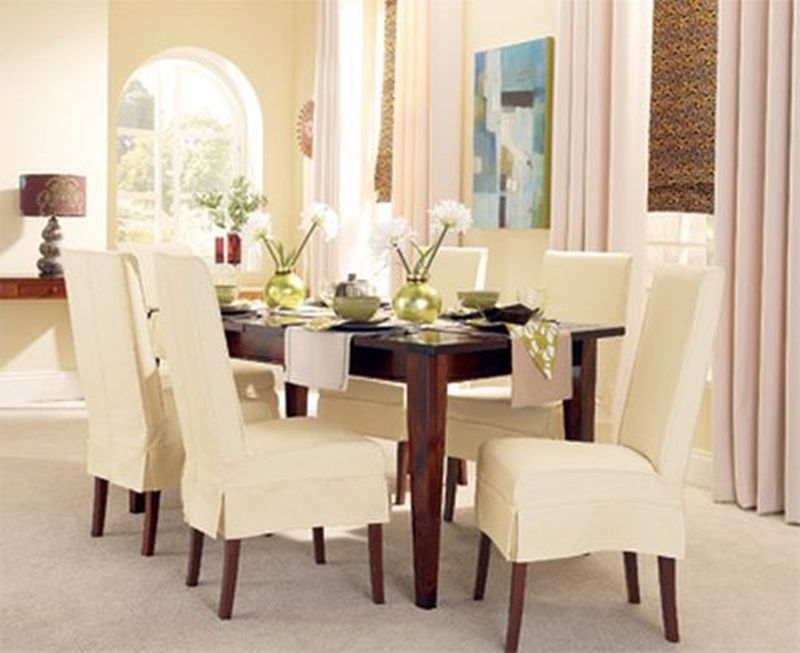 Dining Room Chair Slipcovers Cloths