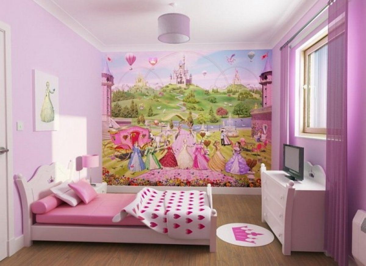 Fairy Land Wallpaper Bedroom Design