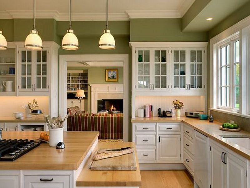 Green Kitchen Paint Recommended