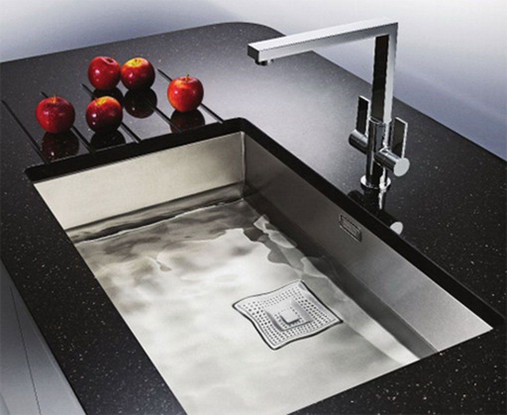 Pretty Square Modern Undermount Sink Design
