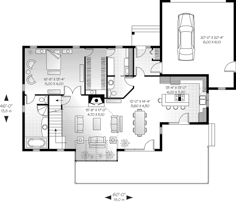 Topsail Waterfront House Plan
