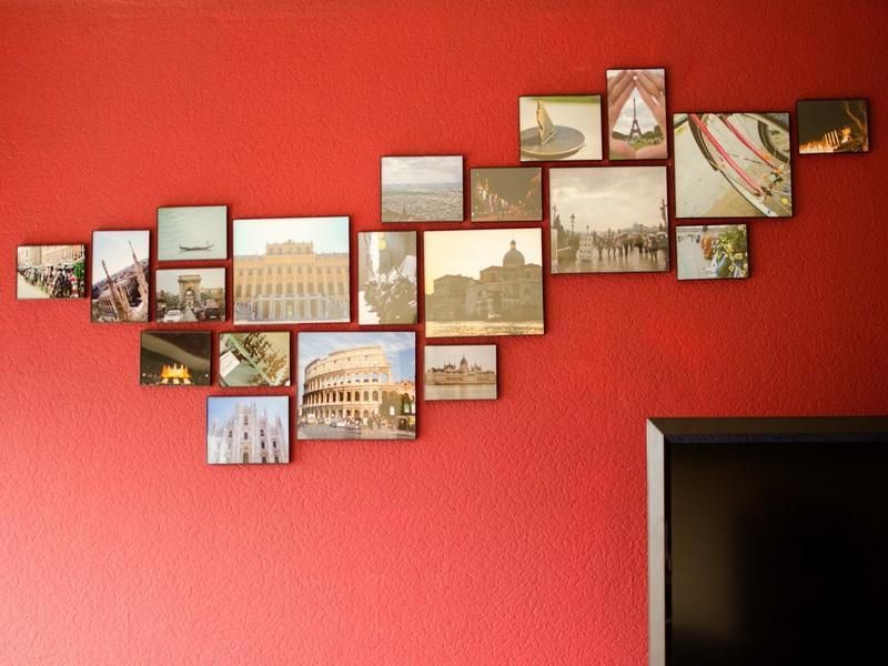 Abstract Arraging Ways to Hang Pictures