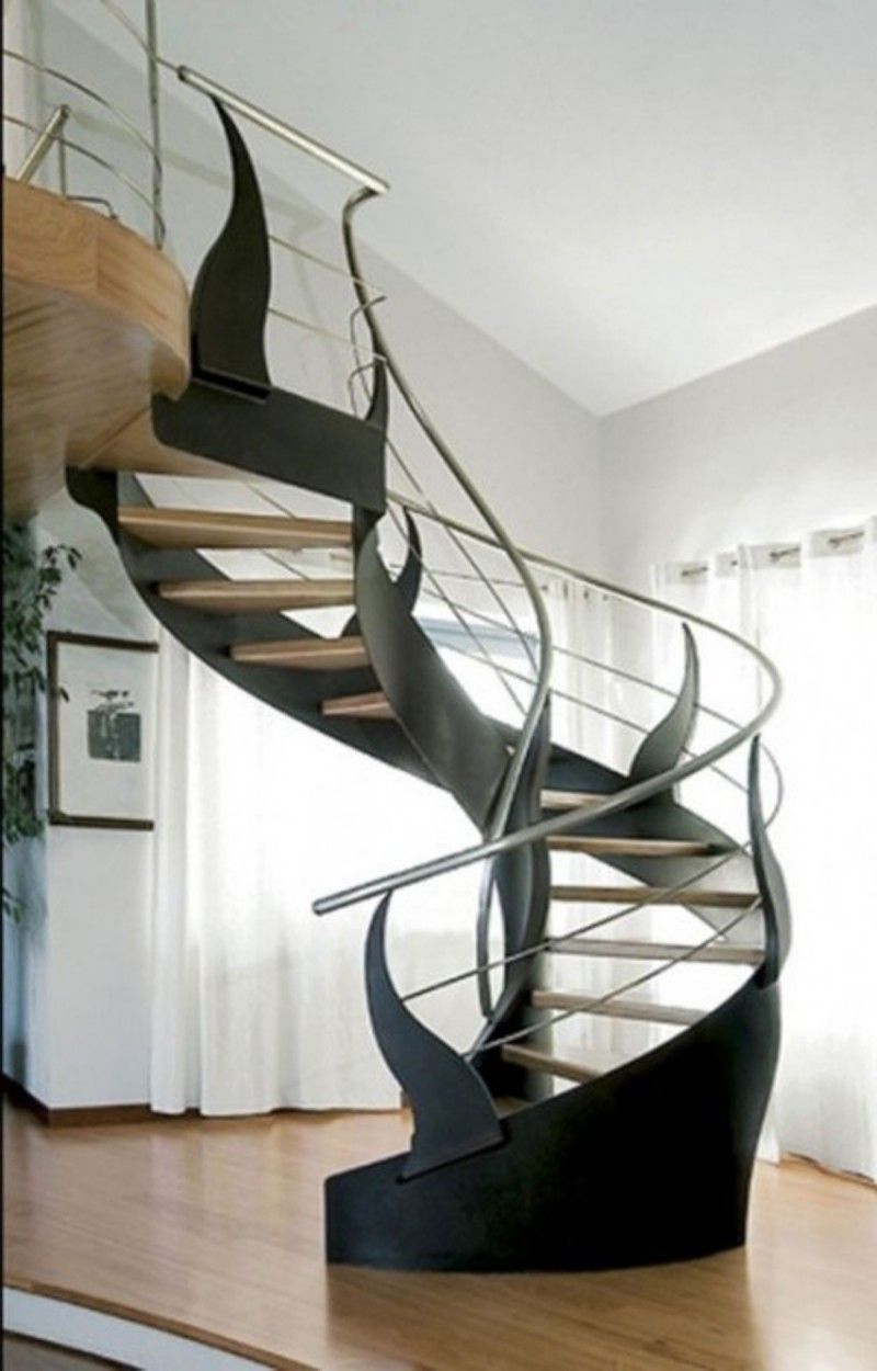 Amazing Spiral Ways for Selecting Railings