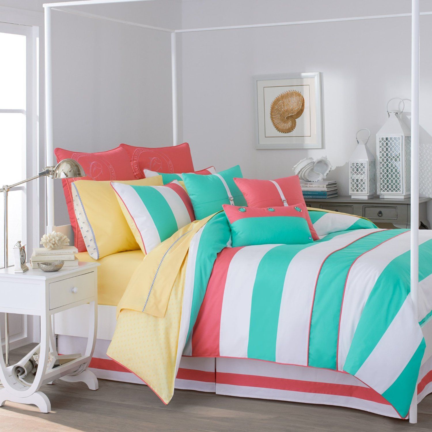Colorful Stripe Bedding for Teen Girls