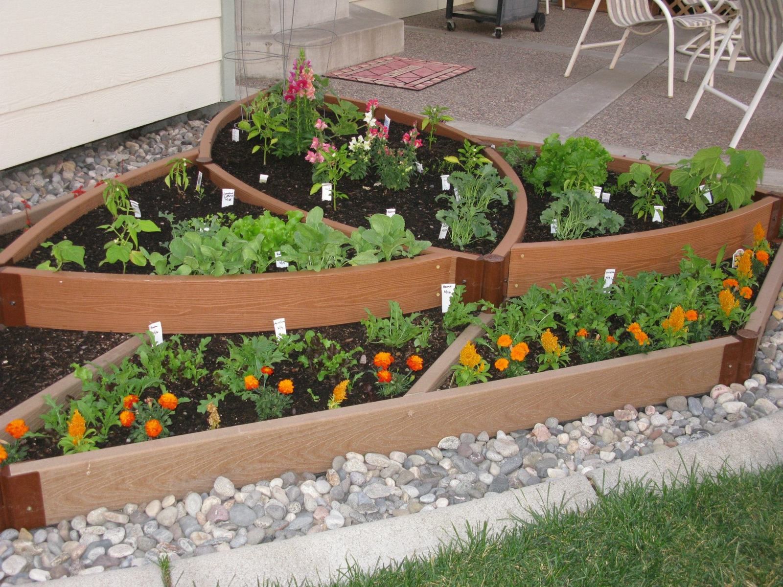 Creative Design For Raised Garden Bed Ideas