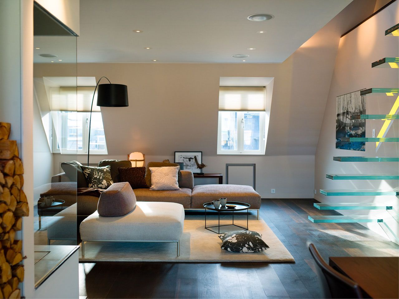 Elegant And Modern Minimalist Penthouse Design Another Side