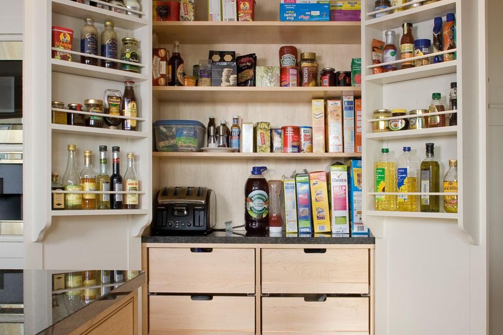 Large Functional and Practical Kitchen Pantry