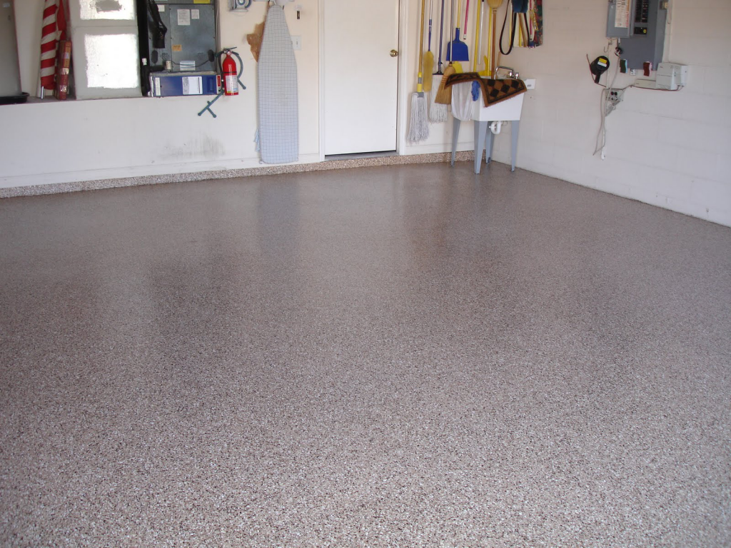 Light Grey Basement Floor