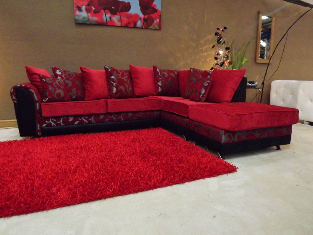 Luxury Red Sofa Bed Sheets