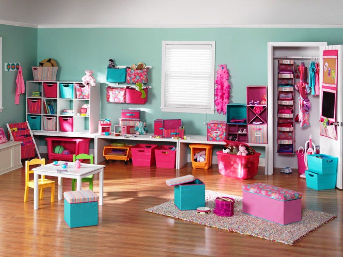 Pinky For Girl Kids Playroom Designs