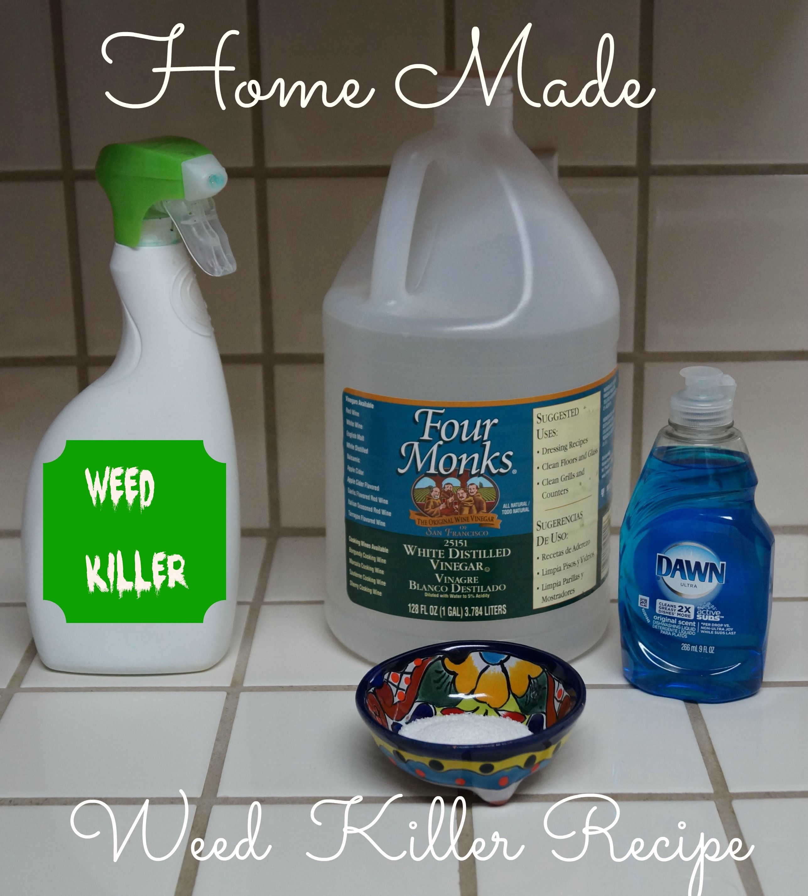 Recipe Homemade Best Weed Killer for Lawns