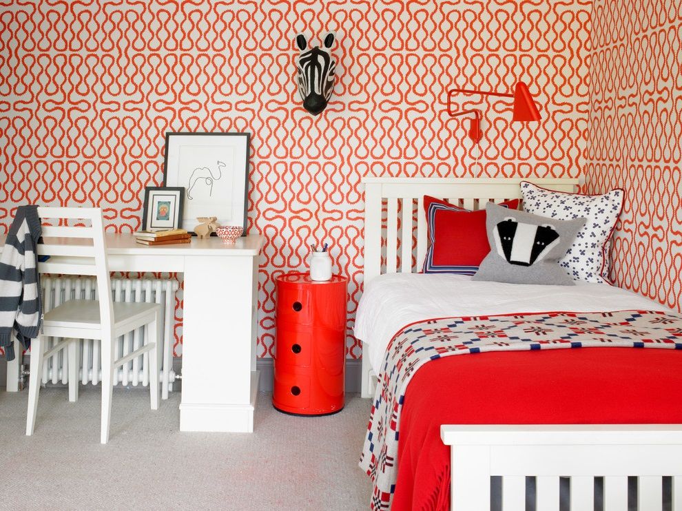 Red Girl Bedroom Theme