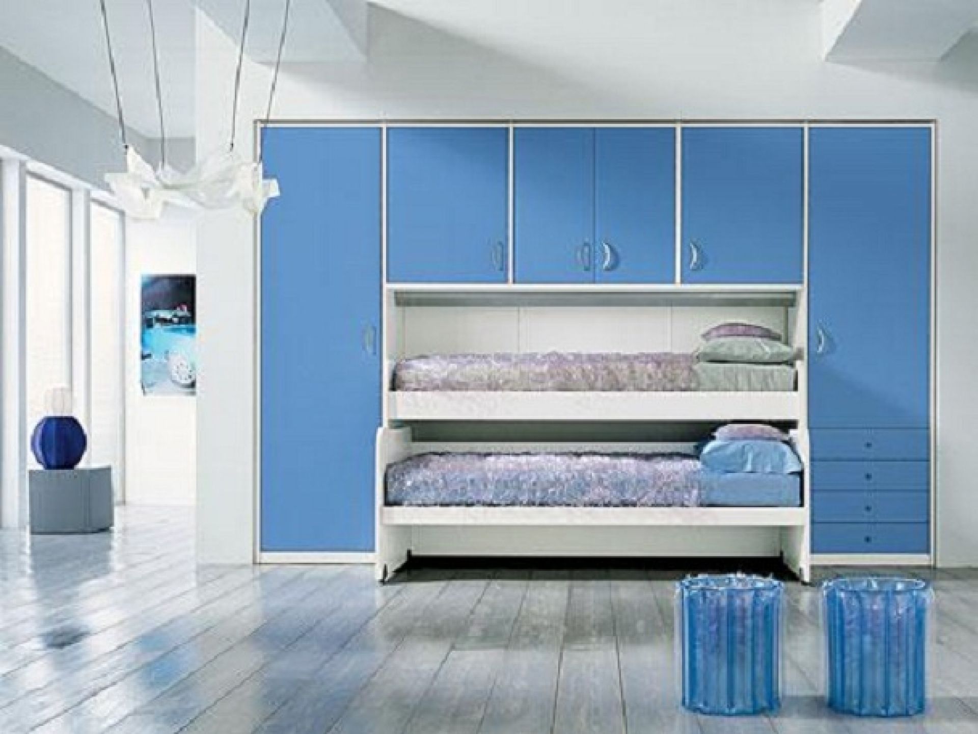Simple Blue Bedroom Ideas Turn to Colors