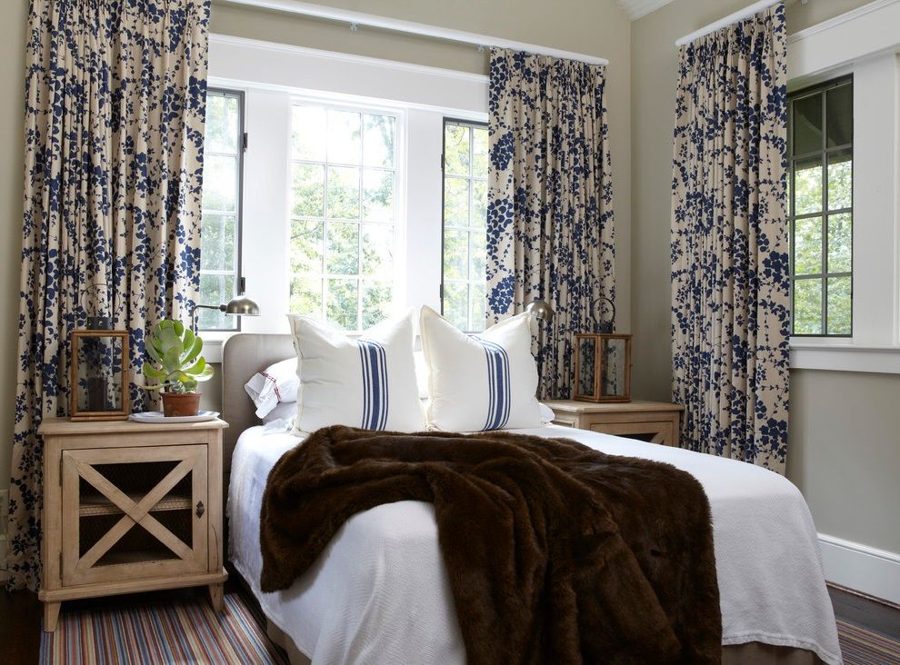 Traditional Nautical Bedroom Curtain