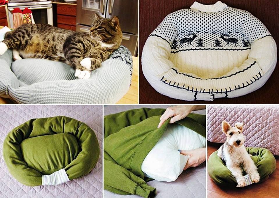Homemade Cat or Dog Bed