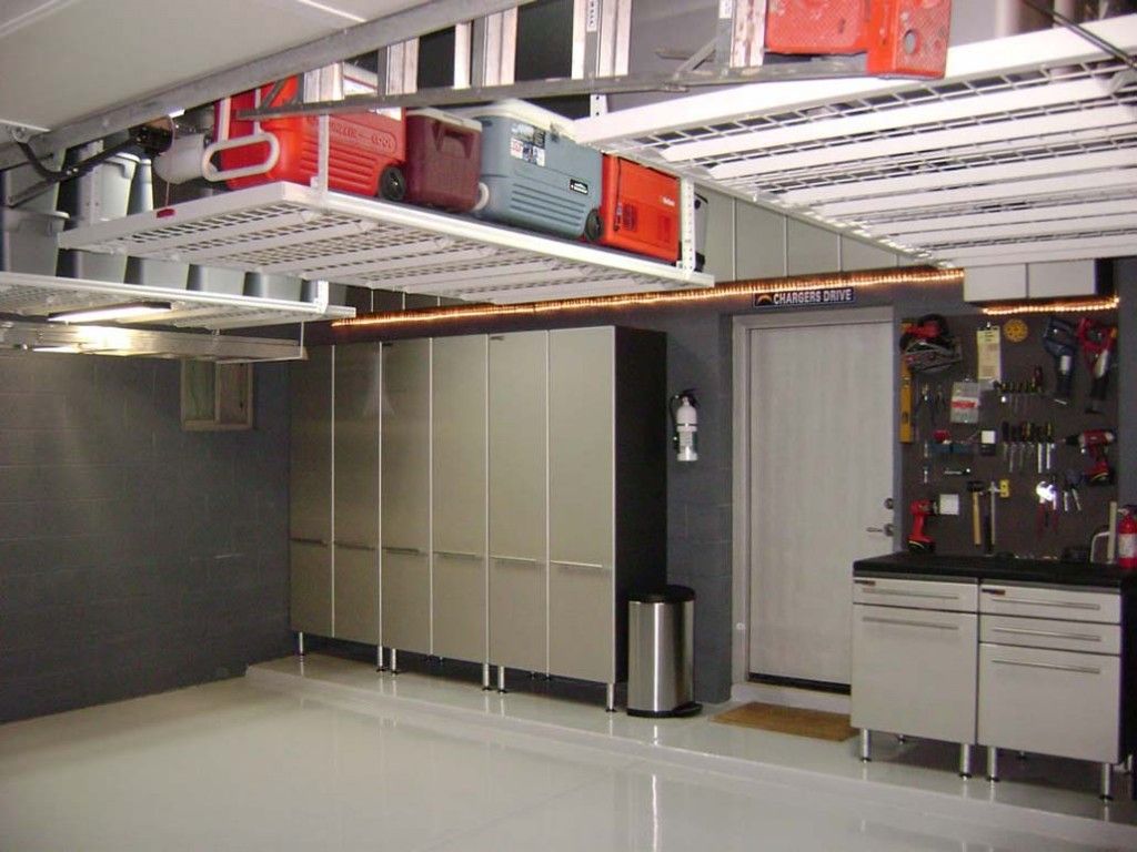 Modern Neat Garage Cabinet Plans Ideas