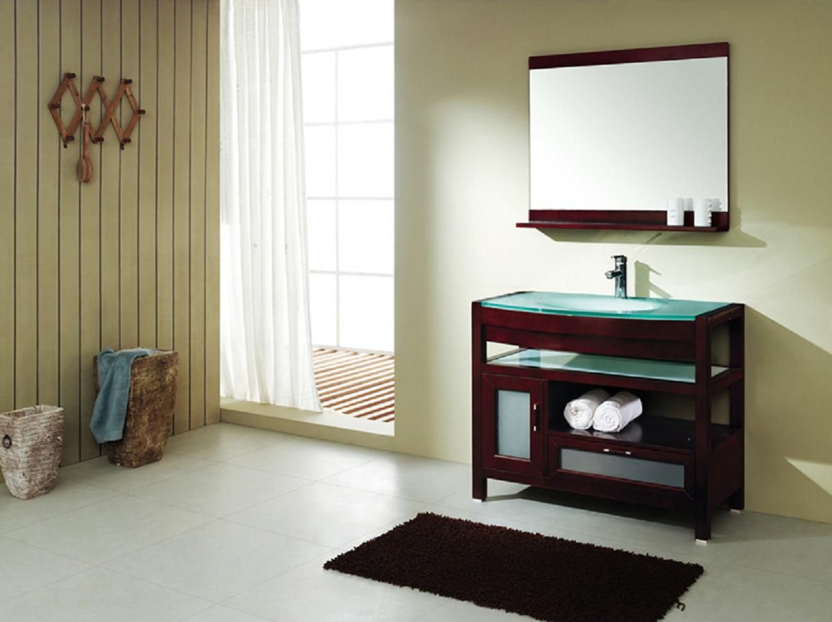 Wooden IKEA Bathroom Vanity Ideas Designs