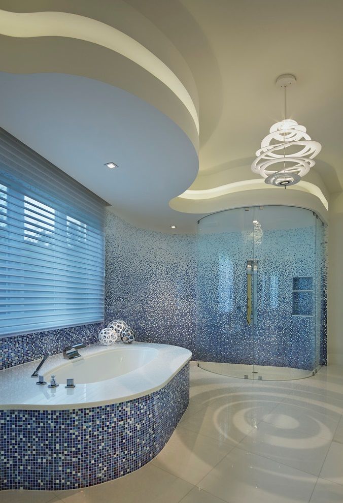 Beauty and Luxury Ocean-Inspired Bathroom
