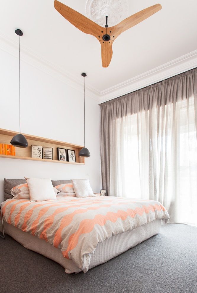 Soft Color for Contemporary Bedroom Interior