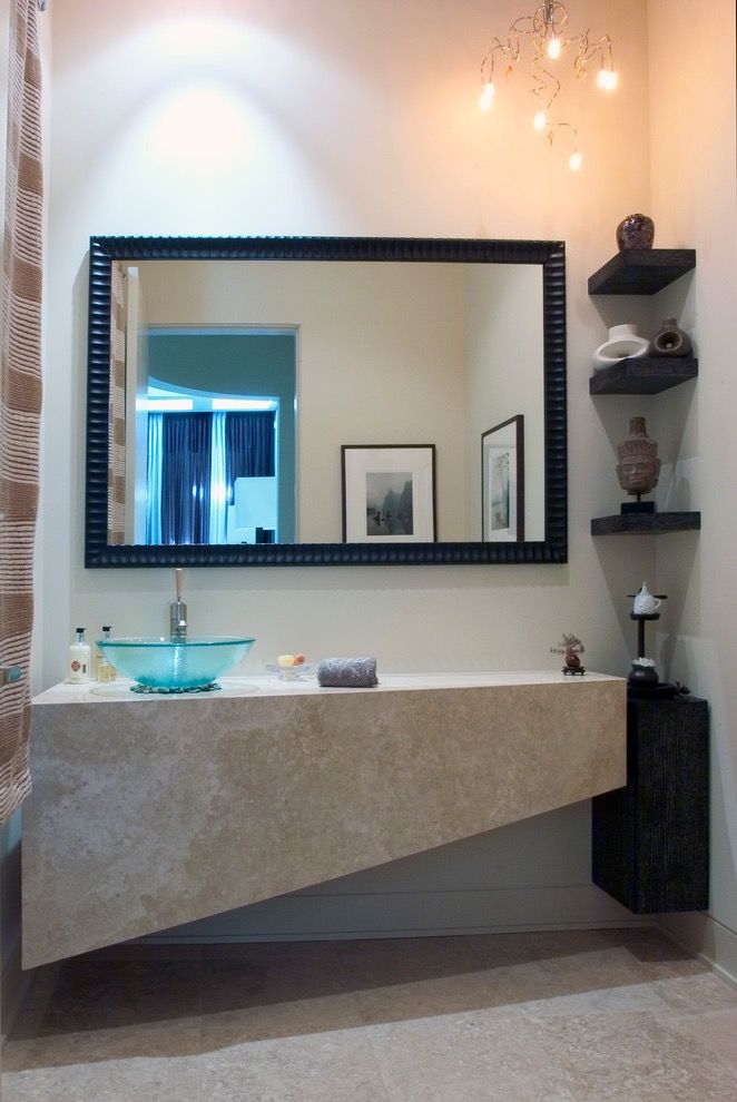 Unique Design for Modern Corner Bathroom Sink