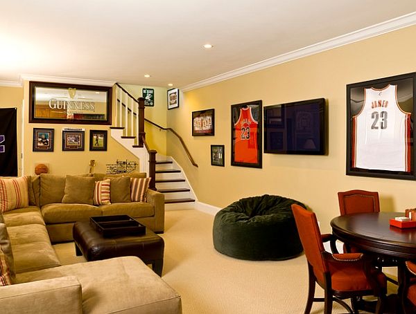Living Room Decor In Sport Theme (View 5 of 5)