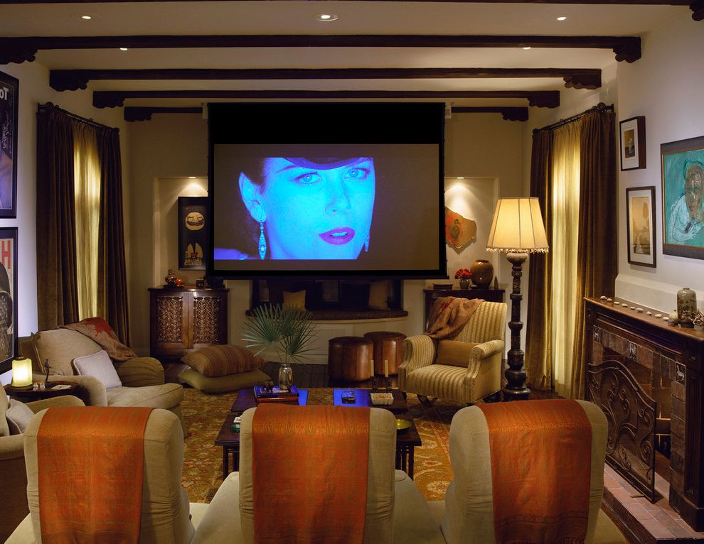 Multipurpose Living Room With Home Theater (View 5 of 5)