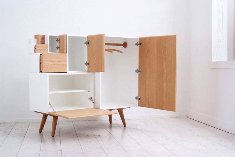 Wooden Unique Cabinet (View 10 of 10)