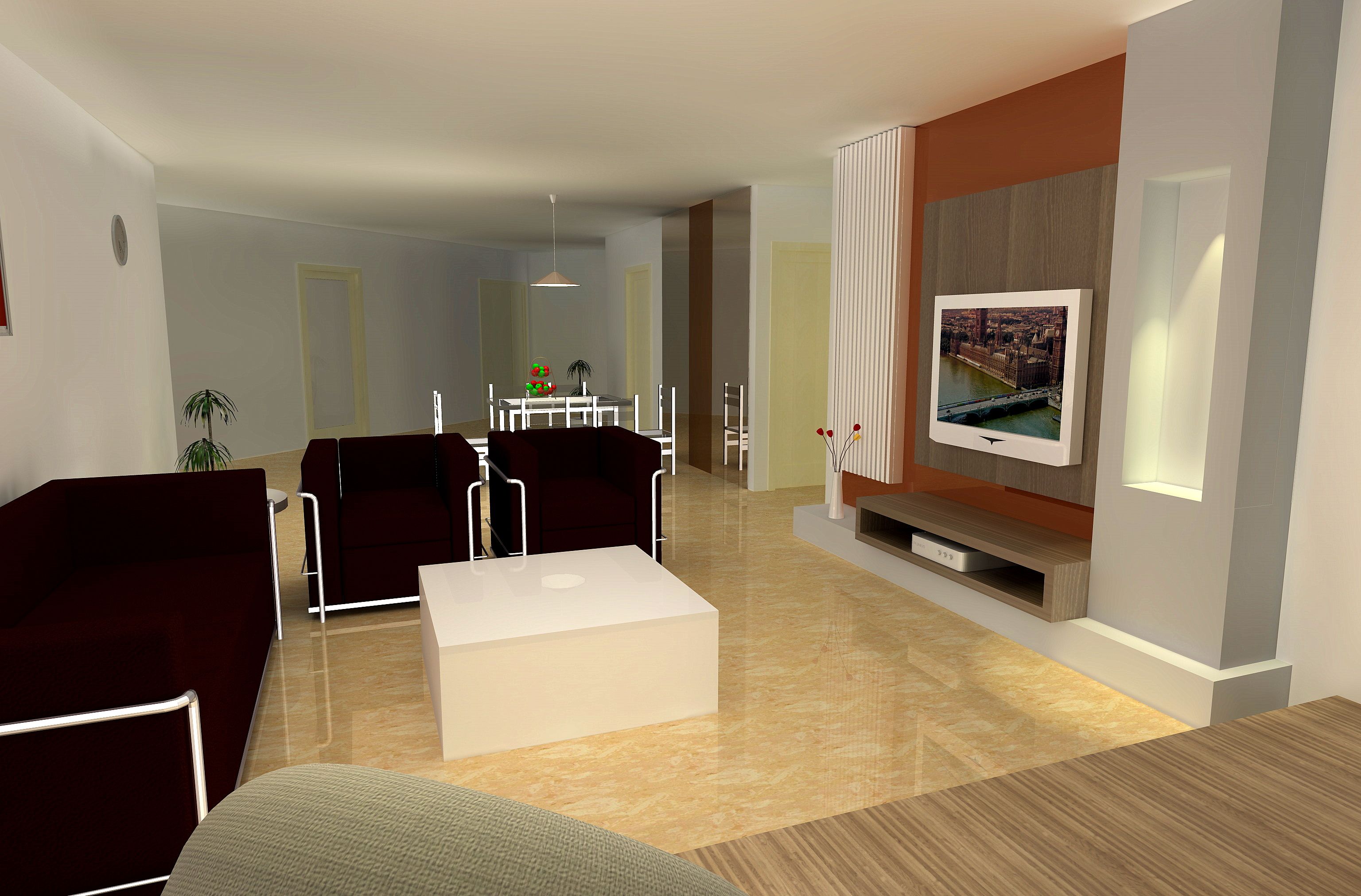 Stylish Modern Luxury Living Room Furniture (Photo 3 of 10)