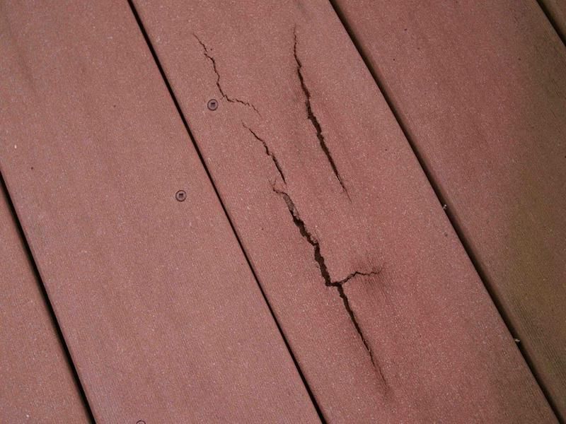 Crack Trex Decking Problems (View 1 of 10)