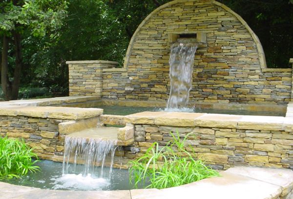 Sophisticated Outdoor Wall Stone Fountains (Photo 227 of 7825)