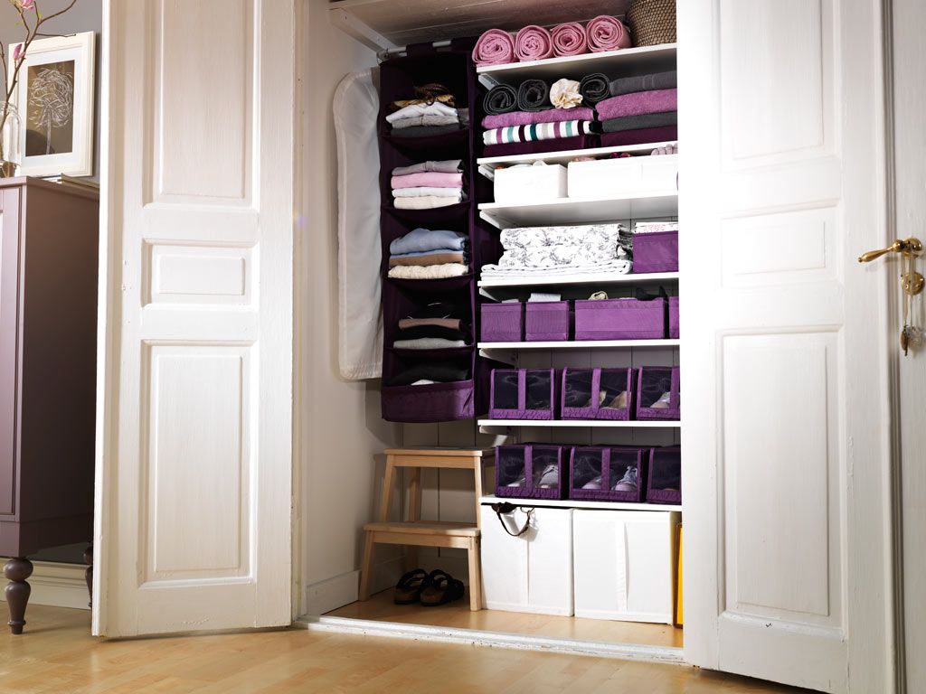 Natty Hidden Storage Closet Idea With Doors Plus Laminate Floor Also Wooden Side Board Design (Photo 2399 of 7825)