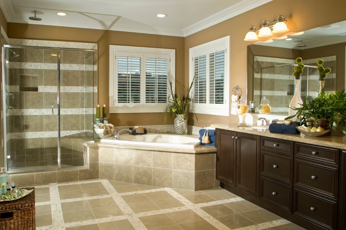 Venetian Shutter Design In Trendy Bathroom Remodelling Ideas With Splendid Tile Floor Style (Photo 3140 of 7825)