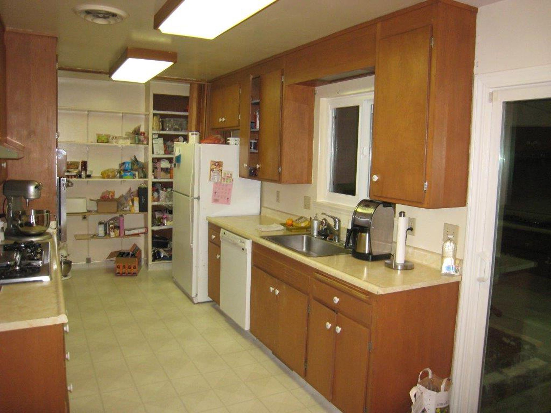 Minimalist Corridor Walnut Creek Galley Kitchen Layout Design With Organize Storage Smart Ideas For Galley Kitchen Layout Designs (Photo 20 of 25)