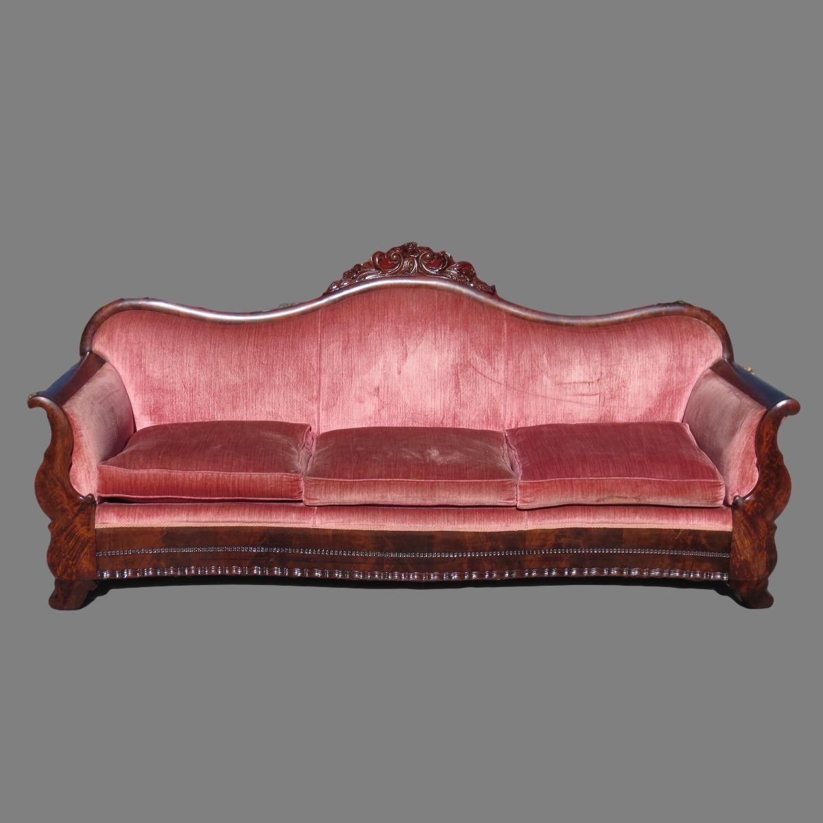 Antique Sofas And Antique Couches From Antique Furniture Mart Inside Antique Sofa Chairs (View 6 of 20)