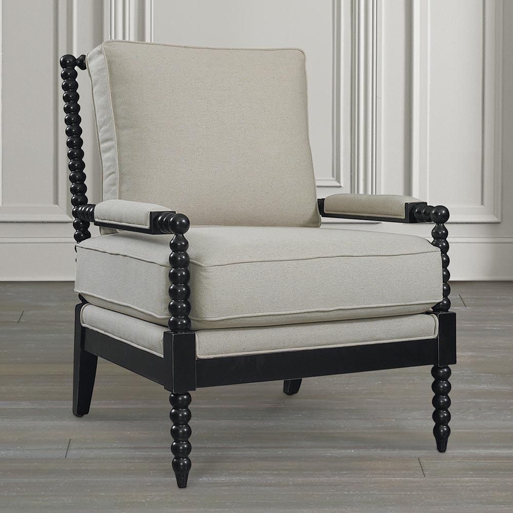 Beige Accent Chair | Bassett Home Furnishings Throughout Accent Sofa Chairs (View 9 of 20)