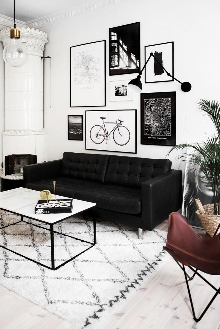 Best 20+ Black Couch Decor Ideas On Pinterest | Black Sofa, Big Regarding Black Sofas For Living Room (View 16 of 20)