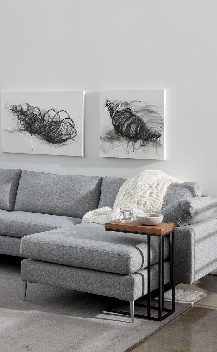Best 25+ Grey Sofa Decor Ideas On Pinterest | Grey Sofas, Gray Pertaining To Grey Sofa Chairs (View 1 of 20)
