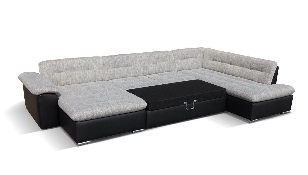 Black Corner Sofa | Sofa Gallery | Kengire Intended For Fabric Corner Sofa Bed (View 14 of 20)