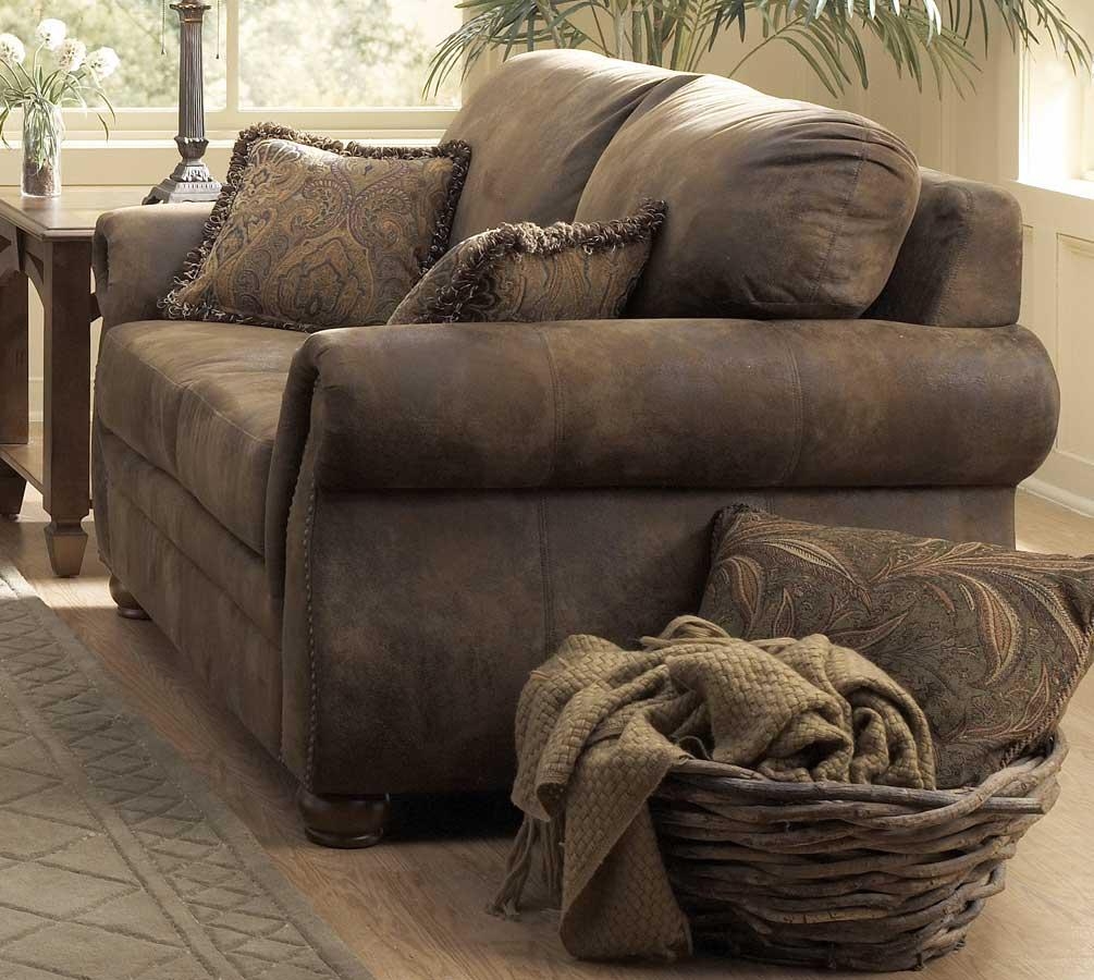 Featured Photo of 20 Collection of Bomber Leather Sofas