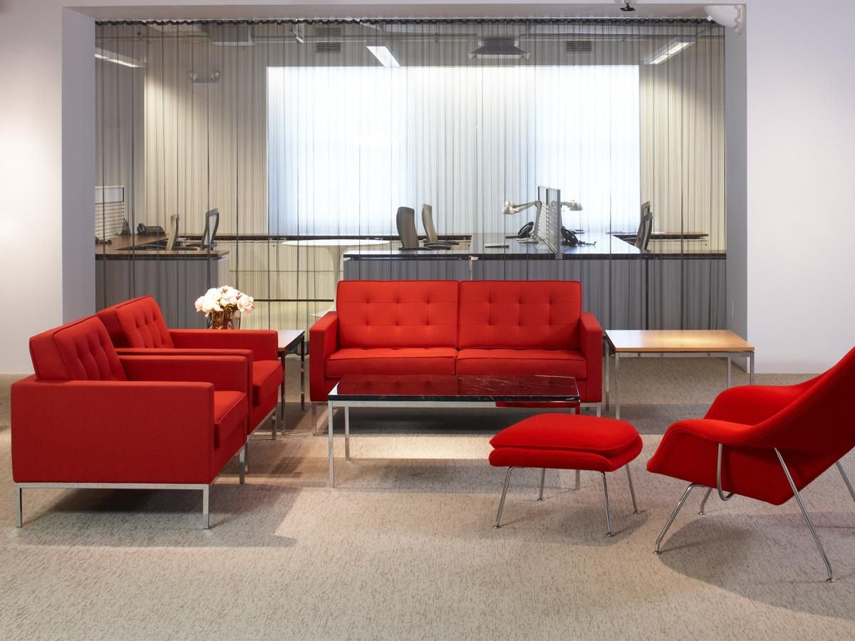 Buy The Knoll Studio Knoll Florence Knoll Two Seater Sofa At Nest Within Florence Knoll Living Room Sofas (View 1 of 20)