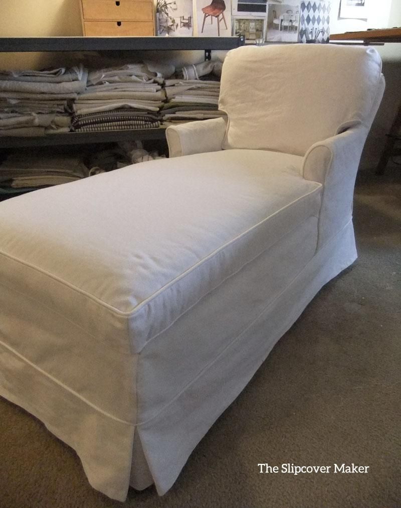 Chaise Slipcover | The Slipcover Maker In Slipcovered Chaises (View 4 of 20)