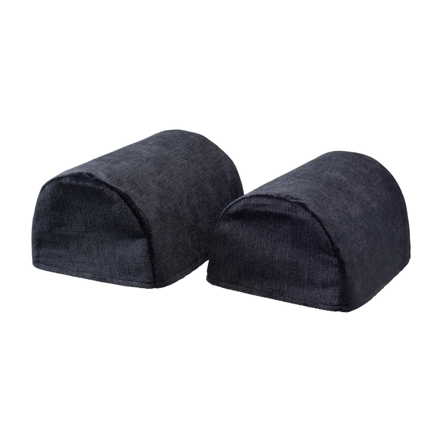 Chenille Round Arm Caps Plain Soft Touch Furniture Sofa Chair Inside Sofa Arm Caps (View 20 of 20)