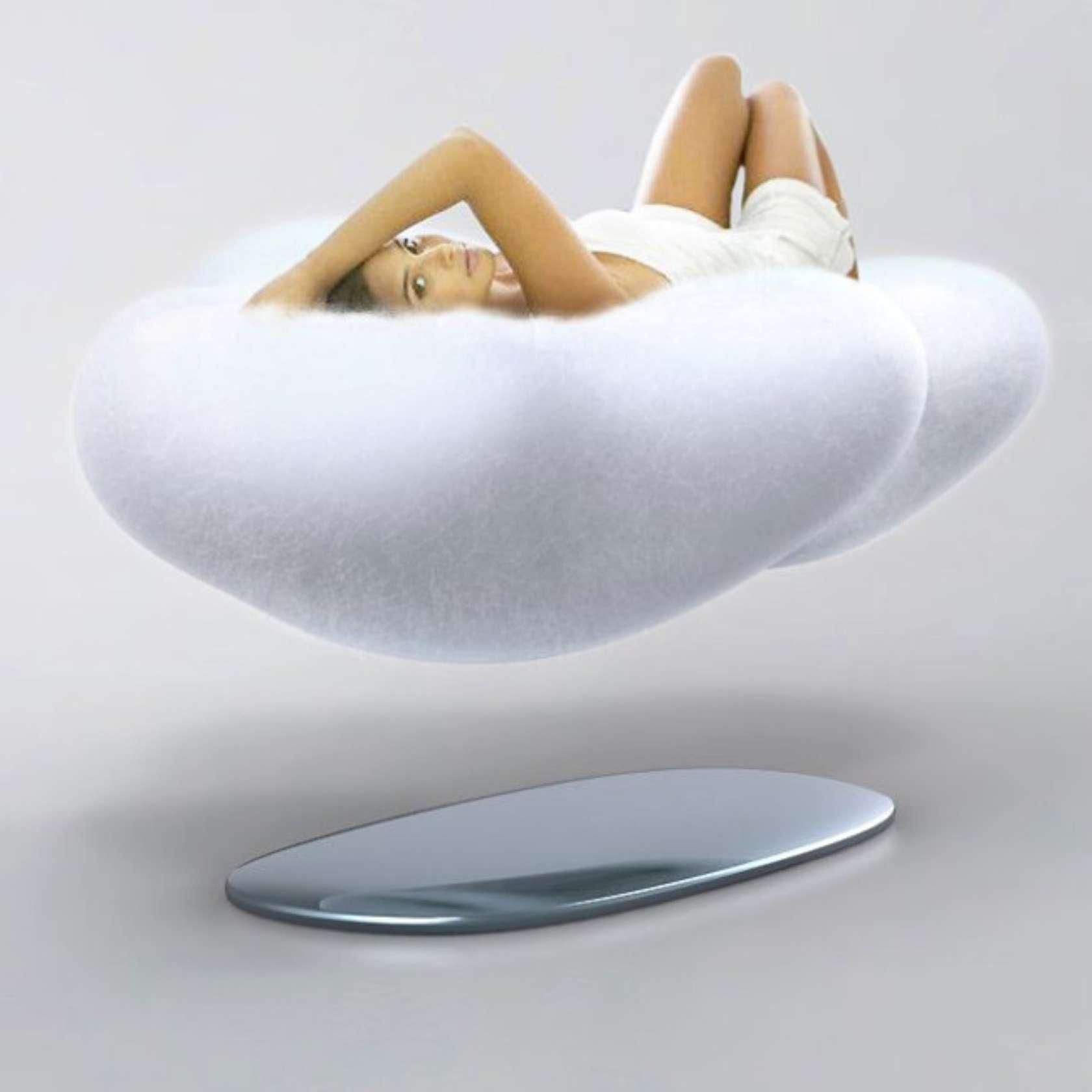 Cloud Magnetic Floating Sofa | Sofa Gallery | Kengire Intended For Magnetic Floating Sofas (View 19 of 20)