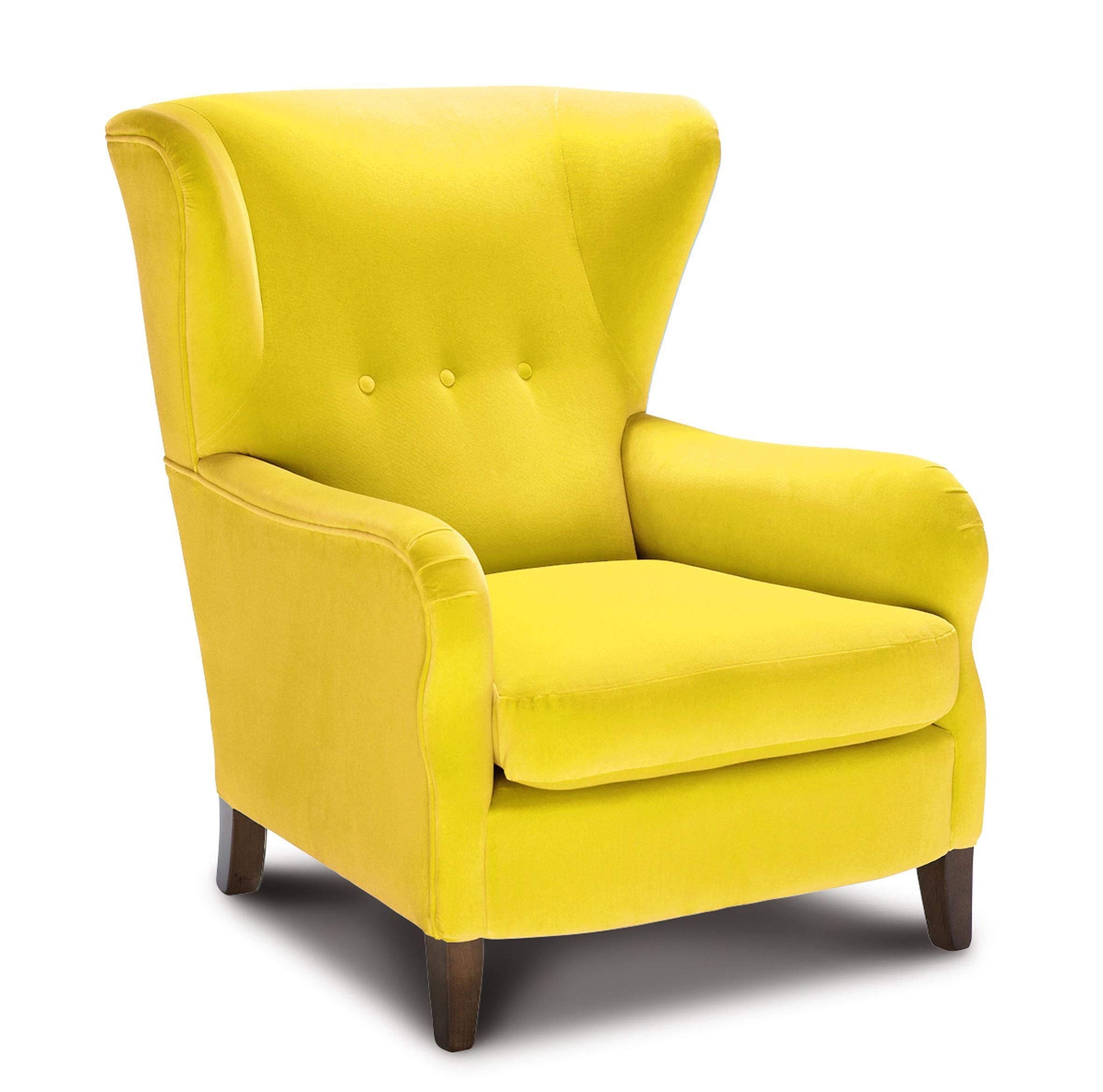 Contemporary Sofa Chairs Design O Intended Decorating Within Yellow Sofa Chairs (View 1 of 20)