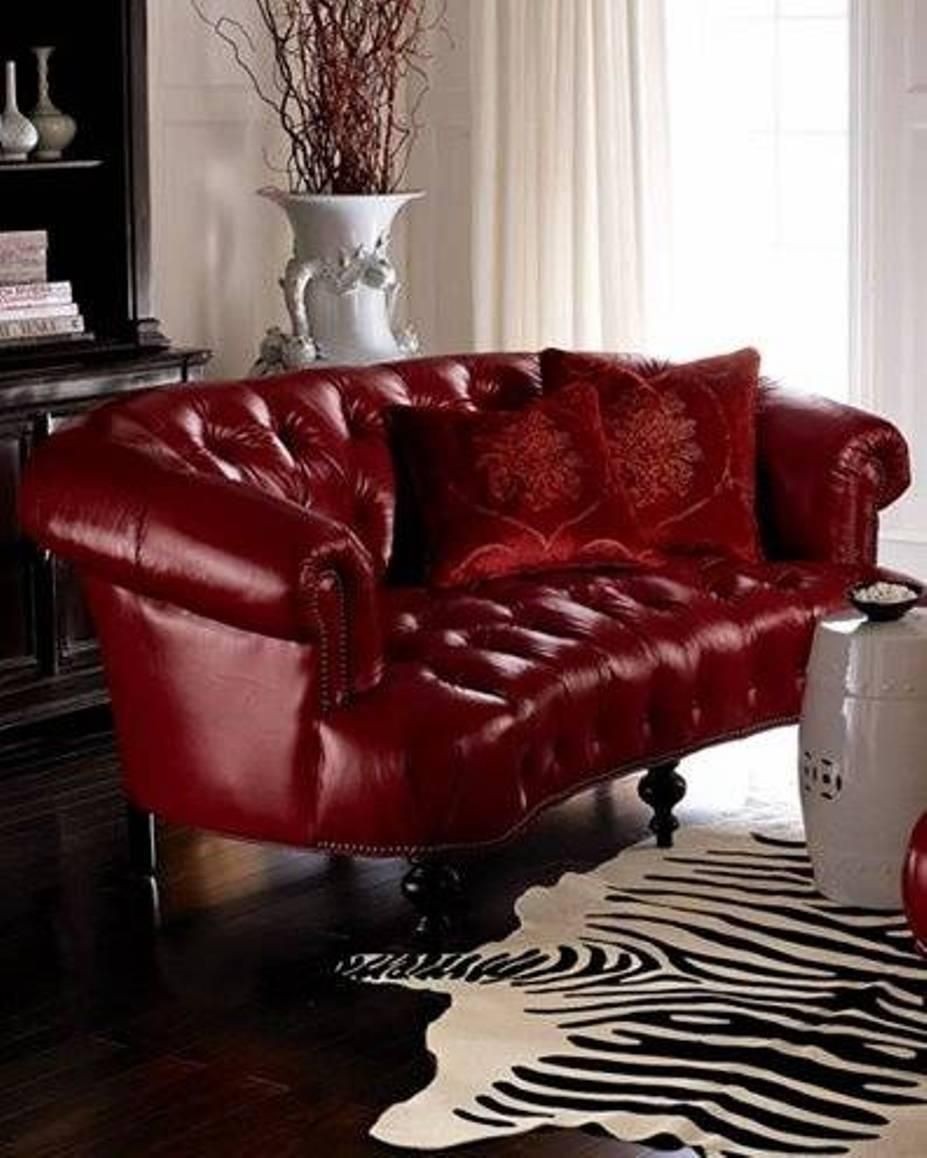 Dark Red Leather Sofa | Sofa Gallery | Kengire Inside Dark Red Leather Couches (View 11 of 20)