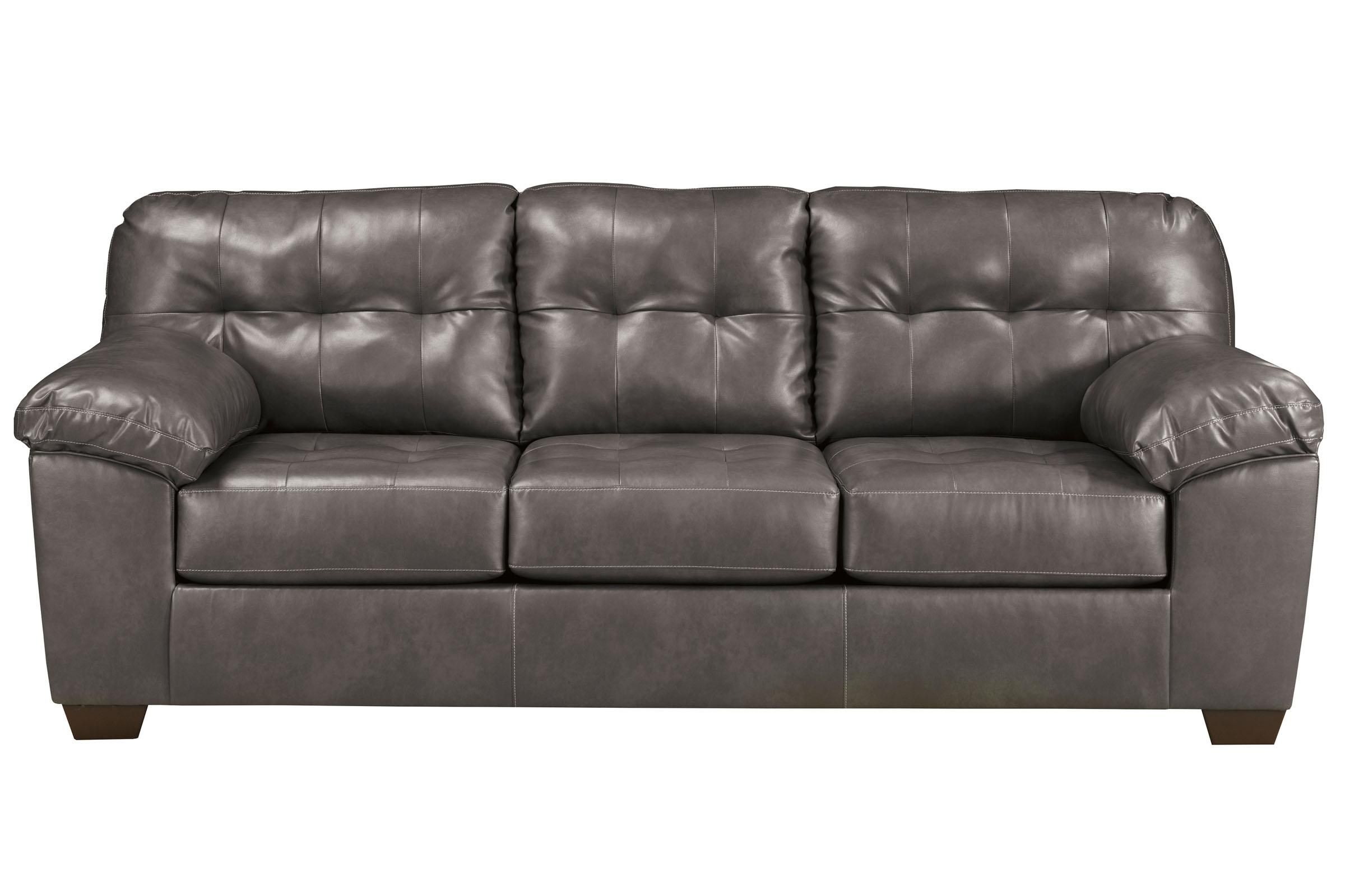 Edison Bonded Leather Sofa Within Sealy Leather Sofas (View 4 of 20)